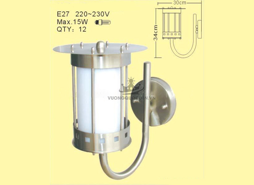 Đèn tường đứng ROL243-1